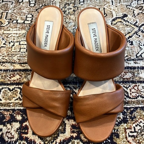 Steve Madden brown summer heels - Picture 5 of 5